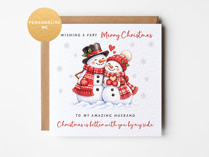 Christmas card for the one I love